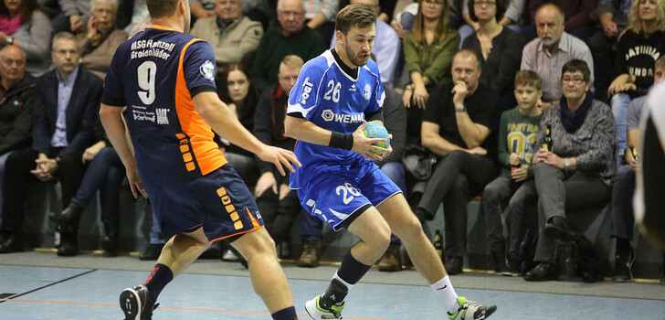 Verantwortung ist für ihn kein Fremdwort: Felix Rehberg (rechts) von den Handballern des Hünfelder SV