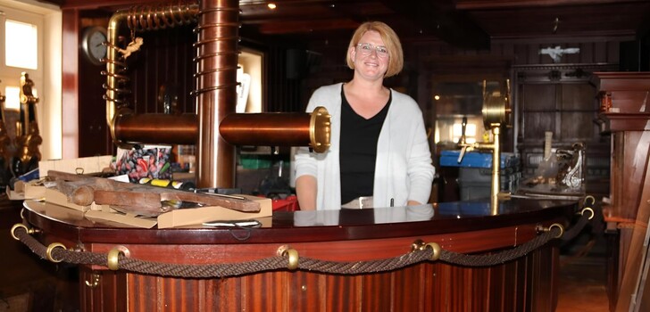 Ines Hafermas eröffnet am 7. Oktober das "Unique Irish Pub" in der ehemaligen "Kajüte"