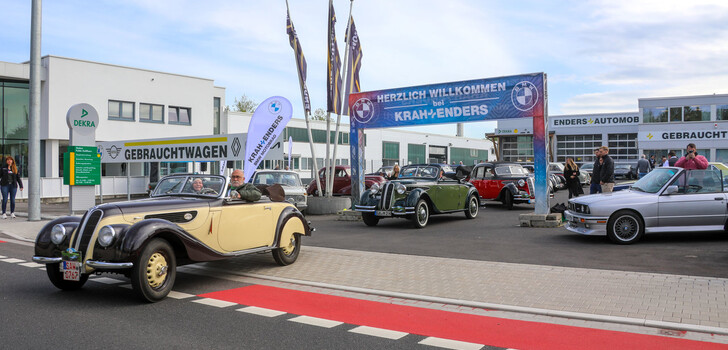 Internationales Jahrestreffen des BMW Clubs Mobile Classic bei Krah & Enders in Fulda