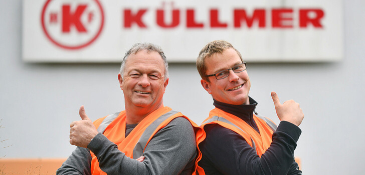 Veit Küllmer und Thomas Ziert sind glücklich, dass sich ihre Wege gekreuzt haben. Die zwei sind ein gutes Team