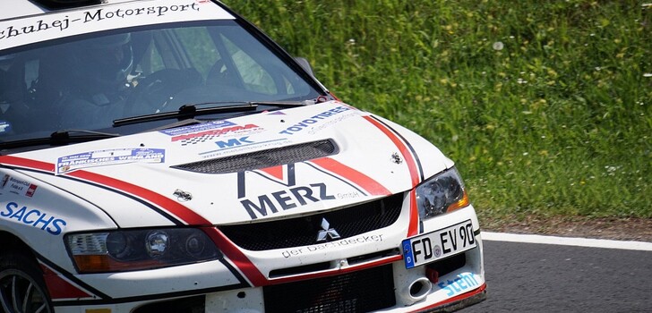 Nach guten ersten Wertungsprüfungen kam für Jörg Schuhej im Mitsubishi Lancer EVO 9 in der dritten Prüfung das Aus