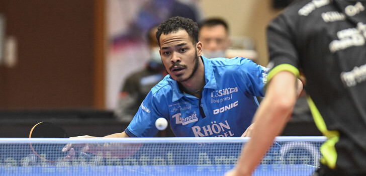 Alexandre Cassin und der TTC Fulda-Maberzell mussten eine bittere Heimniederlage einstecken