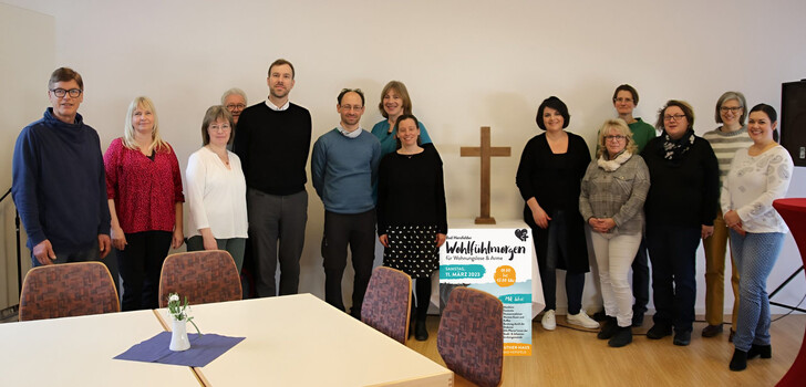 Das Team des "Wohlfühlmorgens" am Samstag im Martin-Luther-Haus in Bad Hersfeld.