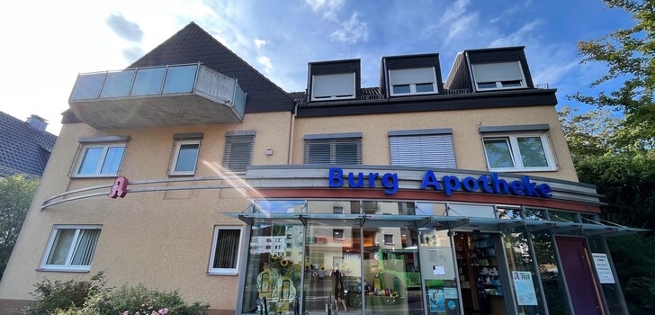 In der Leipziger Straße in Lehnerz befindet sich die Burg Apotheke und die Hausarztpraxis