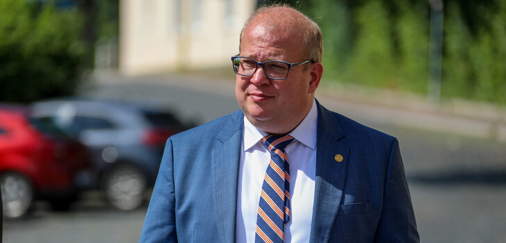 Bürgermeister von Alsfeld, Stephan Paule, steht dem neuen Industriegebiet positiv gegenüber