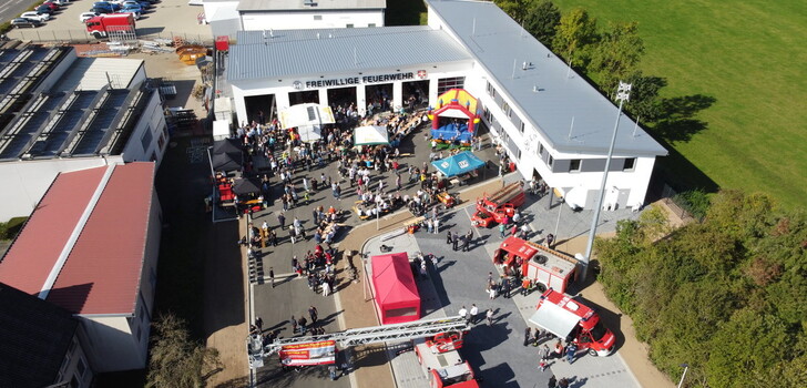 Das neue Feuerwehrgerätehaus in Philippsthal (Werra) wurde vor wenigen Tagen eingeweiht