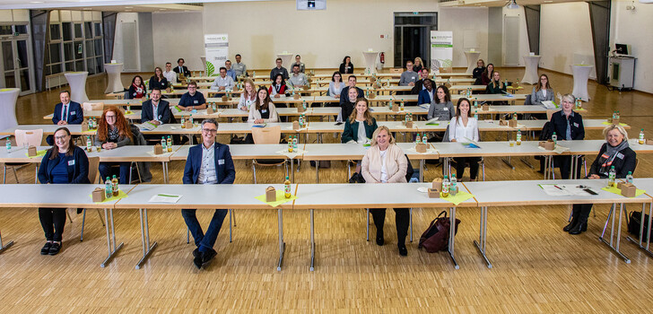 Vergabefeier unter Pandemiebedingungen: 22 Studierende der Hochschule Fulda werden ein Jahr lang mit dem Deutschlandstipendium unterstützt.