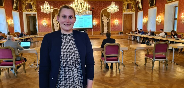 Sophia Beyer wurde im Ausschuss für Bauwesen, Klimaschutz und Stadtplanung als neue Klimaschutzmanagerin vorgestellt