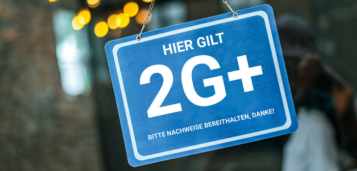 Die 2G+-Regel gilt in vielen Bereichen. O|N klärt über die aktuellen Vorgaben auf.