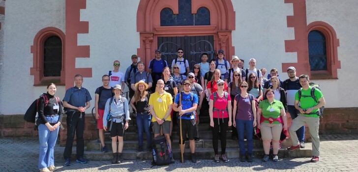 Zu Fuß hatte die Gruppe auf ihrem Erfahrungs- und Pilgerweg im Fuldaer Land insgesamt 43 Kilometer zurückgelegt