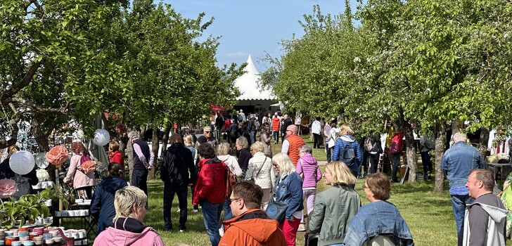 Christi Himmelfahrt auf Schloss Fasanerie in Eichenzell bei Fulda: Es ist wieder Zeit für das Fürstliche Gartenfest, von Donnerstag bis Sonntag.