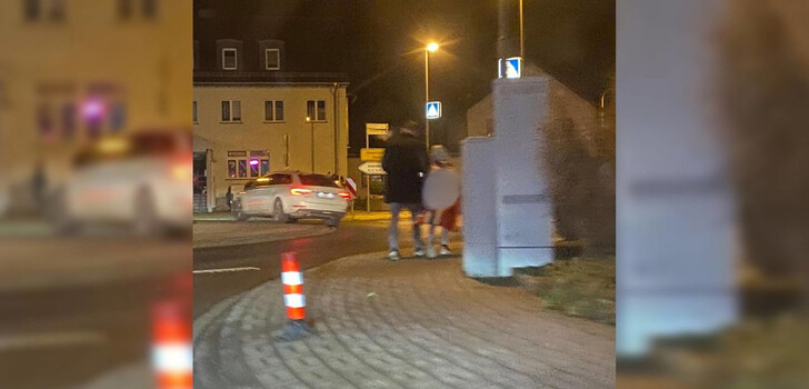 Mit diesem Fahndungsfoto wird die Bevölkerung um Mithilfe gebeten: Wer kann Hinweise zu einem Vorfall am Dienstagabend in Neuhof geben?