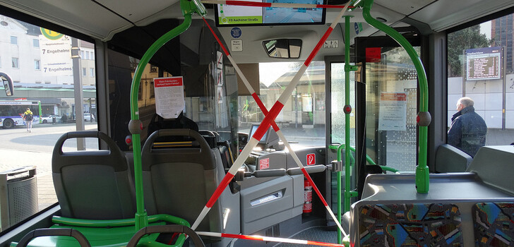 Auch in Corona-Zeiten folgen immer wieder Schutzmaßnahmen für den Schutz der Fahrgäste.